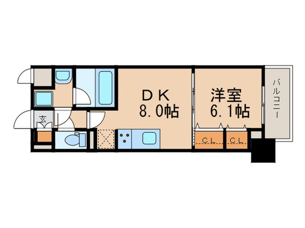 Ｔｗｉｎ　Ｏｗｌｓの物件間取画像